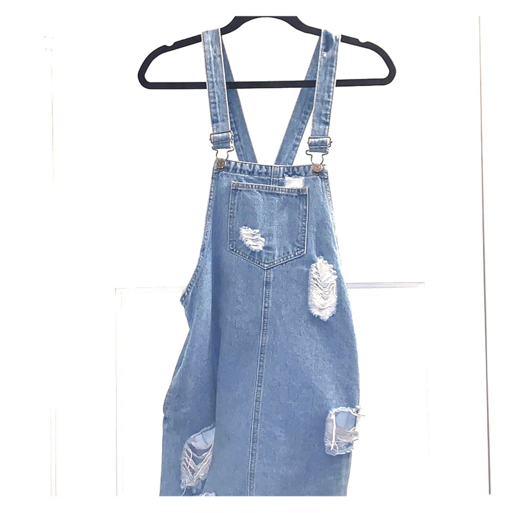 Jean Overall Dress